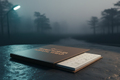 Tipped Worker Annual Wrap premium package folder on dark river stone